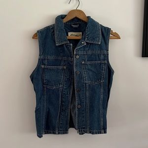 Eddie Bauer Denim Vest